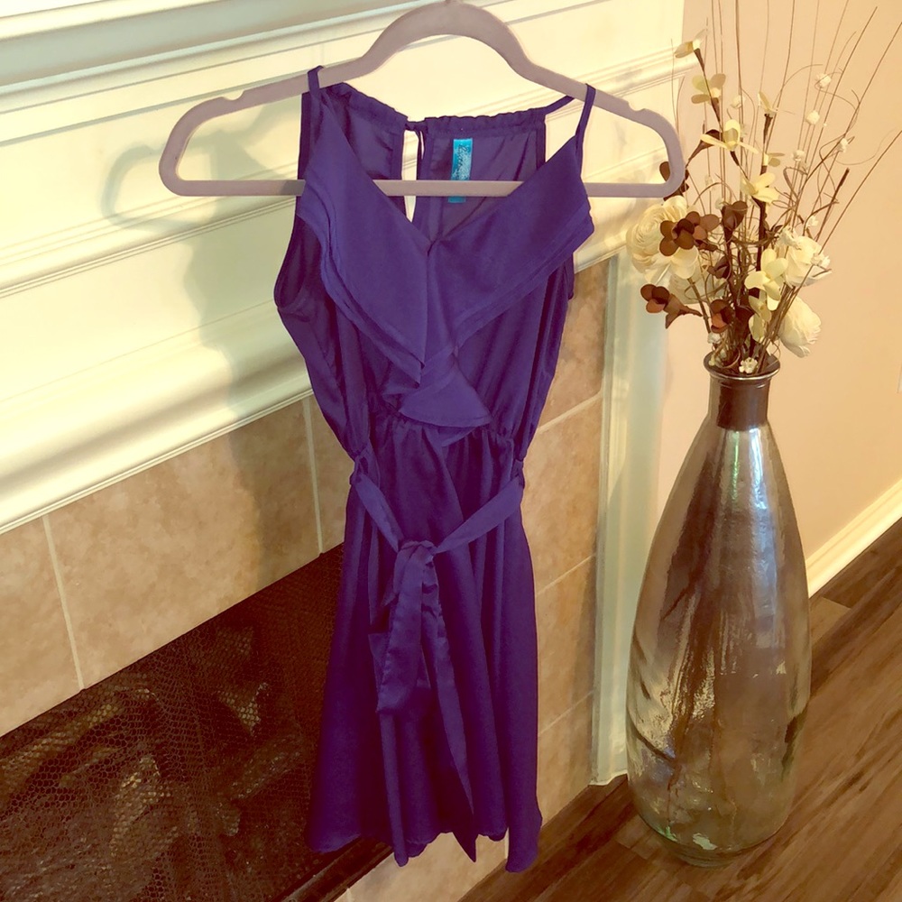 Francesca’s indigo dress